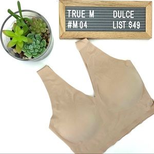 NWOT True Padded Wireless Bra M, Dulce (M04)